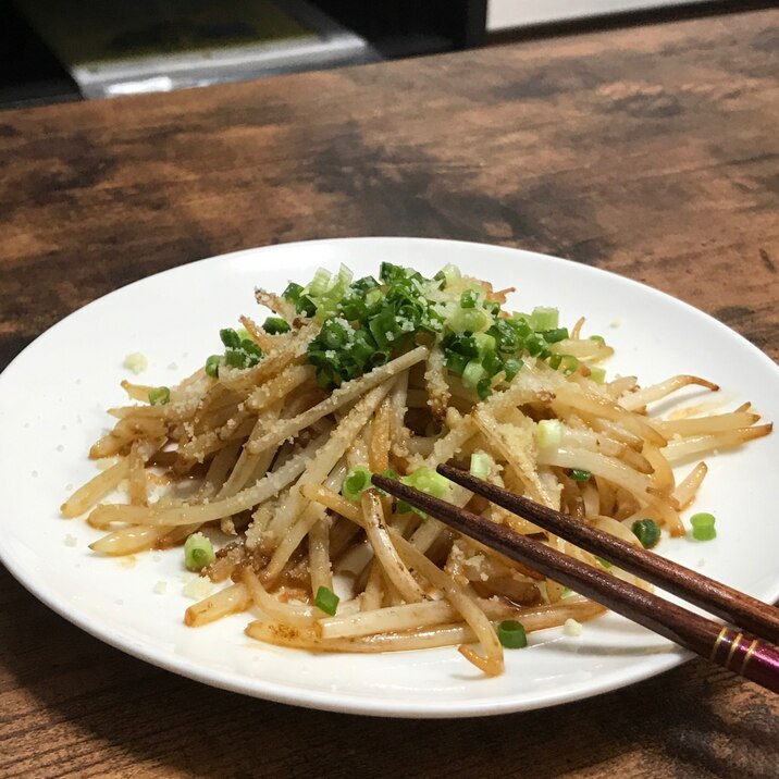 節約レシピ⭐　もやしのコクバター醤油炒め